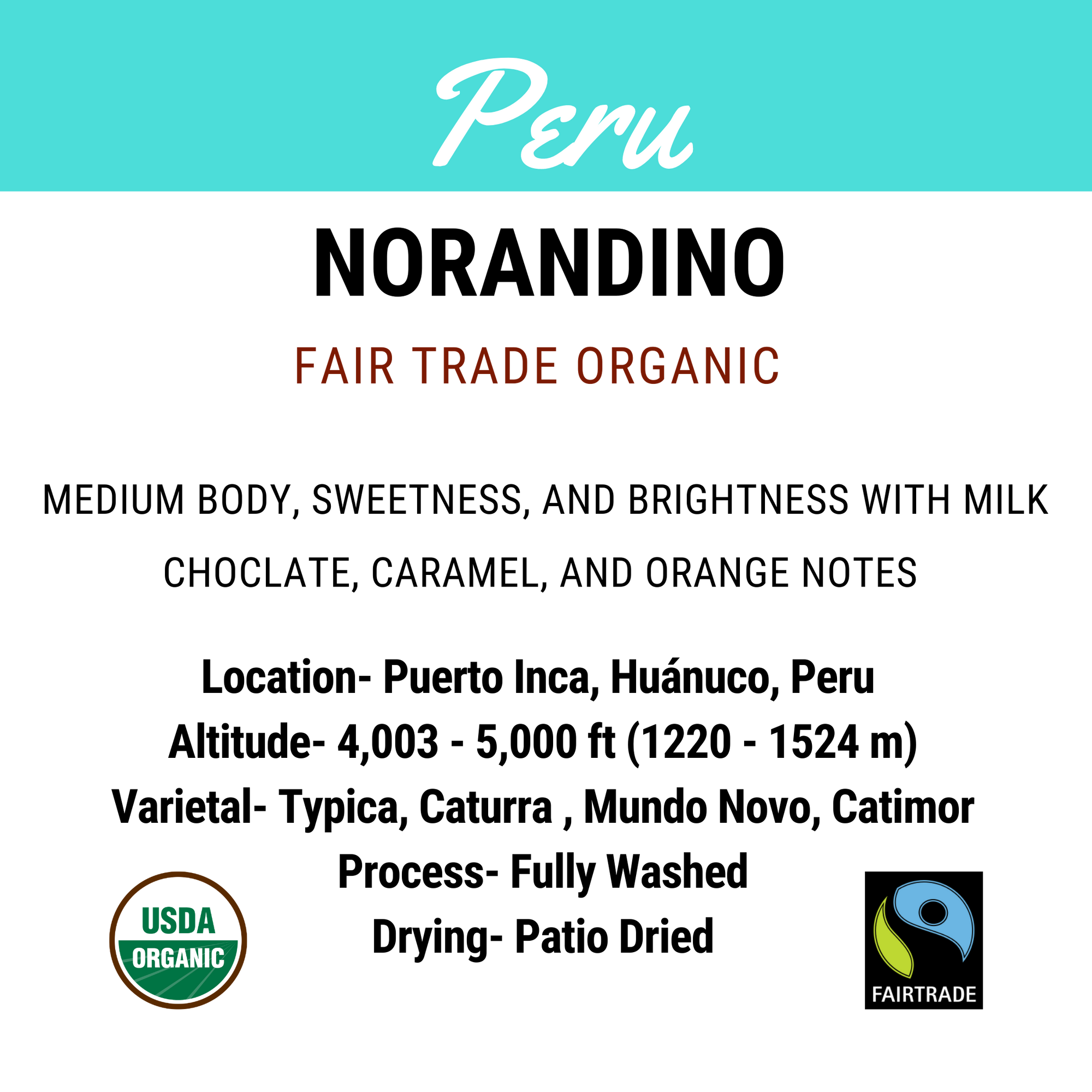 Peru Norandino FTO