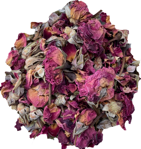 Red Rose Buds and Petals Organic Fair Trade